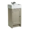 Roper Rhodes Hampton Cloakroom Unit & Basin - Mocha