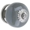 Heritage Ceramic Door Knob Grey -Duravit Bathroom Shop heritageceramicdoorknobgreyfknce02 l