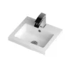 Hudson Reed Fusion 400mm Gloss White Full Depth Unit + Basin -Duravit Bathroom Shop hr4wht detail1