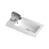 Hudson Reed 500 X 255mm Compact Polymarble Basin 1TH 2 Hudson Reed 500 X 255mm Compact Polymarble Basin 1TH -Duravit Bathroom Shop hudsonreed500x255mmcompactpolymarblebasin1thl