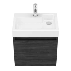 Milan Juno 500 X 360mm Black Wall Hung Vanity Unit 12 Milan Juno 500 X 360mm Black Wall Hung Vanity Unit -Duravit Bathroom Shop jn5hb n d5