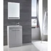 Tavistock Kobe 560mm Freestanding Unit & Basin - Gloss White