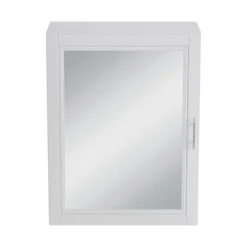 Heritage - Caversham 500mm Mirror Wall Cabinet With Pewter Handle - Various Colour Options