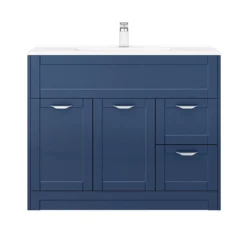 Keswick Blue 1015mm Traditional Floorstanding Vanity Unit -Duravit Bathroom Shop kesblu100 d3