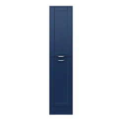 Keswick Blue 1400mm Traditional Floorstanding Tall Storage Unit 9 Keswick Blue 1400mm Traditional Floorstanding Tall Storage Unit -Duravit Bathroom Shop kesblutb d2
