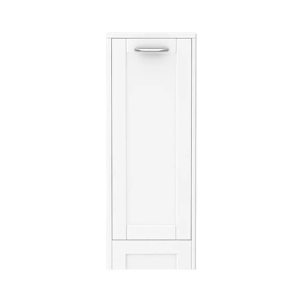 Keswick White 300mm Traditional Single Door Storage Unit 5 Keswick White 300mm Traditional Single Door Storage Unit - Image 3