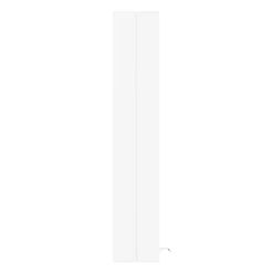 Keswick White 600mm Traditional Wall Hung 2 Door Mirror Cabinet