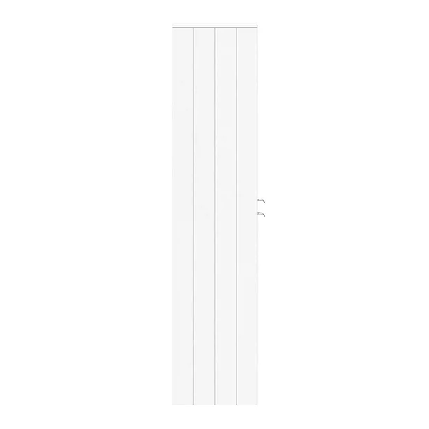 Keswick White 1400mm Traditional Floorstanding Tall Storage Unit 3 Keswick White 1400mm Traditional Floorstanding Tall Storage Unit