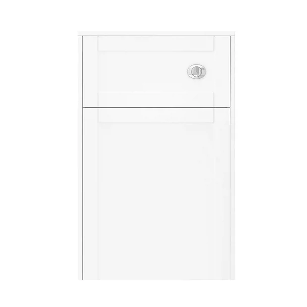 Keswick White 500mm Traditional Toilet Unit With Concealed Cistern 6 Keswick White 500mm Traditional Toilet Unit With Concealed Cistern - Image 4