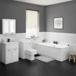 Keswick White 500mm Traditional Toilet Unit With Concealed Cistern 10 Keswick White 500mm Traditional Toilet Unit With Concealed Cistern -Duravit Bathroom Shop keswhtwc detail3