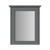 Heritage Caversham Single Door Mirror Wall Cabinet - Graphite -Duravit Bathroom Shop kgrsmwu