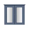 Heritage Caversham Double Door Mirror Wall Cabinet - Maritime Blue 2 Heritage Caversham Double Door Mirror Wall Cabinet - Maritime Blue -Duravit Bathroom Shop kmbdmwu