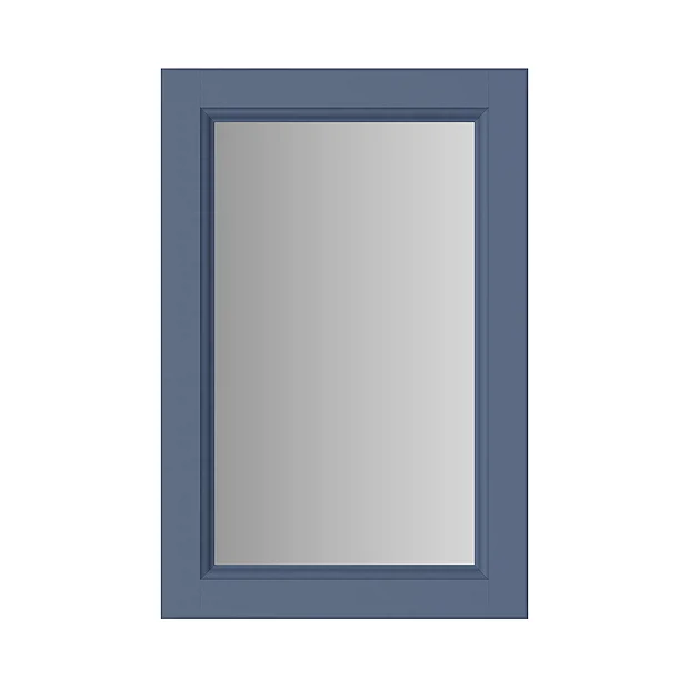 Heritage Caversham 400mm Framed Mirror - Maritime Blue 3 Heritage Caversham 400mm Framed Mirror - Maritime Blue
