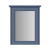 Heritage Caversham Single Door Mirror Wall Cabinet - Maritime Blue -Duravit Bathroom Shop kmbsmwu