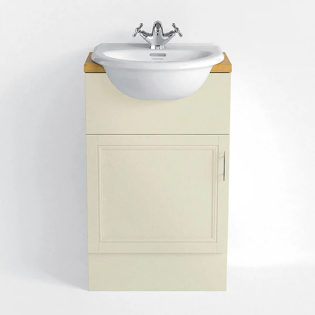 Heritage - Caversham 500mm Vanity Unit With Pewter Handle - Various Colour Options 3 Heritage - Caversham 500mm Vanity Unit With Pewter Handle - Various Colour Options