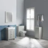 Tavistock Lansdown 570mm Wooden Framed Mirror - Pebble Grey 2 Tavistock Lansdown 570mm Wooden Framed Mirror - Pebble Grey -Duravit Bathroom Shop lan400fc.pg d1nn