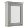 Old London 600mm Mirror Cabinet - Storm Grey