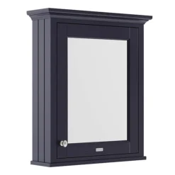 Old London 600mm Mirror Cabinet - Twilight Blue