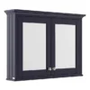 Old London 1050mm Mirror Cabinet - Twilight Blue 2 Old London 1050mm Mirror Cabinet - Twilight Blue -Duravit Bathroom Shop lon317 l