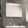 Hudson Reed Vizor 800mm LED Touch Sensor Mirror With Demister Pad -Duravit Bathroom Shop lq087 d1