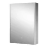 Hudson Reed Meloso 500mm LED Touch Sensor Mirror Cabinet With Shaver Socket -Duravit Bathroom Shop lq093 l2