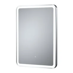 Nuie 700 X 500mm Silver LED Touch Sensor Mirror + Anti-Fog