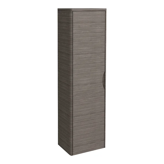 Monza Grey Avola 350mm Wide Tall Wall Hung Unit (Depth 250mm) 4 Monza Grey Avola 350mm Wide Tall Wall Hung Unit (Depth 250mm) - Image 2