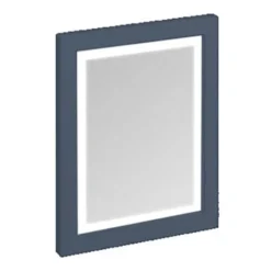 Burlington Framed 60 Mirror With LED Illumination - Blue