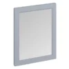 Burlington Framed 60 Mirror - Classic Grey -Duravit Bathroom Shop m6og l