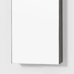 800mm Slimline Mirror Cabinet Dark Oak -Duravit Bathroom Shop m800do d3