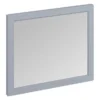 Burlington Framed 90 Mirror - Classic Grey -Duravit Bathroom Shop m9og l