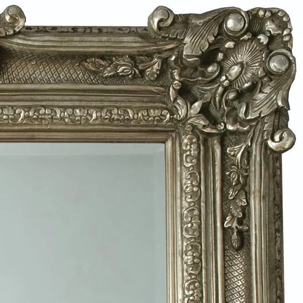Heritage Chesham Grand Mirror (2240 X 1420mm) - Pewter Silver 3 Heritage Chesham Grand Mirror (2240 X 1420mm) - Pewter Silver