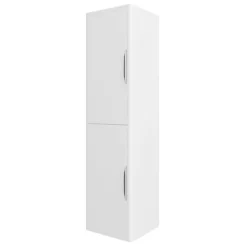 Monza Furniture Pack - Gloss White With Chrome Handles -Duravit Bathroom Shop mfp10 detail3