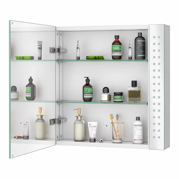 Toreno 650x600mm LED Illuminated Mirror Cabinet Inc. Motion Sensor 5 Toreno 650x600mm LED Illuminated Mirror Cabinet Inc. Motion Sensor - Image 3