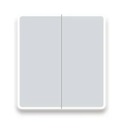 Toreno 700 X 650mm LED Illuminated 2-Door Mirror Cabinet With Motion Sensor, Shaving Socket & Anti-Fog -Duravit Bathroom Shop mir401 d1