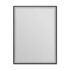 Heritage Kingston Black 600 X 800mm Illuminated Rectangle Mirror With Demister Pad