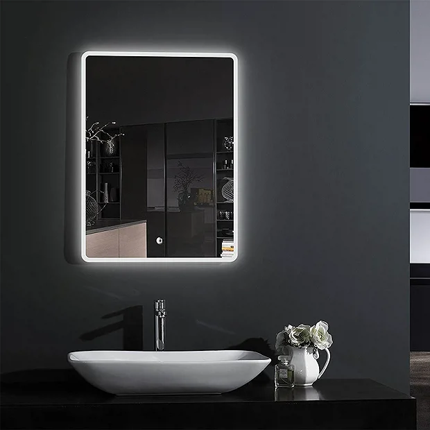 Croydex Chilcombe Hang N Lock Illuminated Mirror With Demister Pad 500 X 700mm 6 Croydex Chilcombe Hang N Lock Illuminated Mirror With Demister Pad 500 X 700mm - Image 4