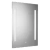 Croydex Henbury Hang N Lock Illuminated Mirror With Demister Pad 700 X 500mm