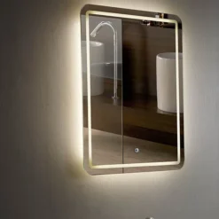 Croydex Chawston Hang N Lock Illuminated Mirror With Demister Pad 700 X 500mm 11 Croydex Chawston Hang N Lock Illuminated Mirror With Demister Pad 700 X 500mm -Duravit Bathroom Shop mm720400eai3