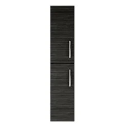 Brooklyn Wall Hung 2 Door Tall Storage Cabinet - Hacienda Black 7 Brooklyn Wall Hung 2 Door Tall Storage Cabinet - Hacienda Black -Duravit Bathroom Shop mod662 d1n