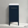 Montrose Indigo Blue Laundry Unit With Chrome Handle -Duravit Bathroom Shop mtlamicp d3