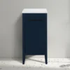 Montrose Indigo Blue Laundry Unit With Matt Black Handle -Duravit Bathroom Shop mtlamimb d3