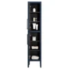 Montrose Indigo Blue Tall Storage Unit With Matt Black Handles 2 Montrose Indigo Blue Tall Storage Unit With Matt Black Handles -Duravit Bathroom Shop mtumimb d2