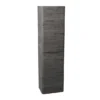 Monza Graphite Oak Tall Wall Hung Storage Unit - 1500mm High 1 Monza Graphite Oak Tall Wall Hung Storage Unit - 1500mm High -Duravit Bathroom Shop mz35tugk l
