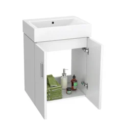 Nova Small Wall Hung 0TH Vanity + Square Toilet -Duravit Bathroom Shop nvclkwh0th d2