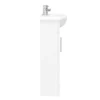 Sienna 420mm Vanity Unit (High Gloss White - Depth 200mm) -Duravit Bathroom Shop nvs100 d6
