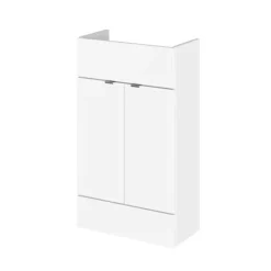 Hudson Reed 500x255mm Gloss White Compact Vanity Unit -Duravit Bathroom Shop off105 lrg