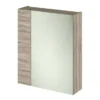 Hudson Reed 600mm Driftwood 75/25 Mirror Unit -Duravit Bathroom Shop off218 l