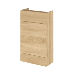 Hudson Reed 500x255mm Natural Oak Compact WC Unit -Duravit Bathroom Shop off345 l