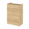 Hudson Reed 600x355mm Natural Oak Full Depth WC Unit -Duravit Bathroom Shop off348 lrg